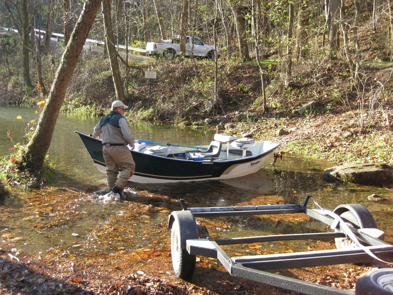 008 Randy Launching Boat